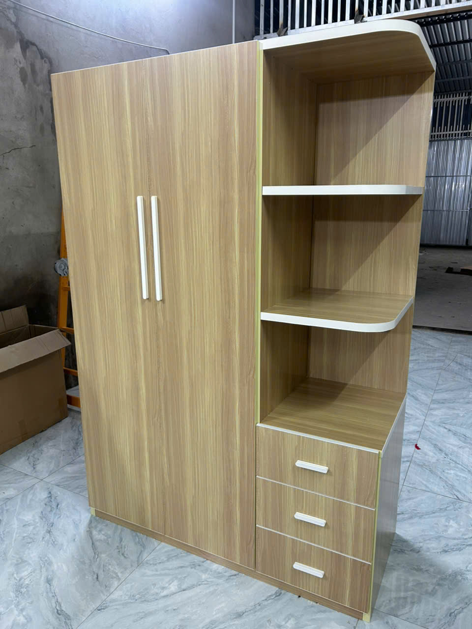 Thumbnail góc 3: tủ áo nhựa cocoplast